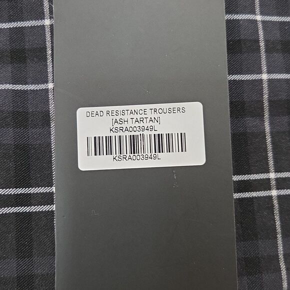 Killstar Dead Resistance Plaid Trousers, Ask Tartan NWT, Large - Picture 5 of 12